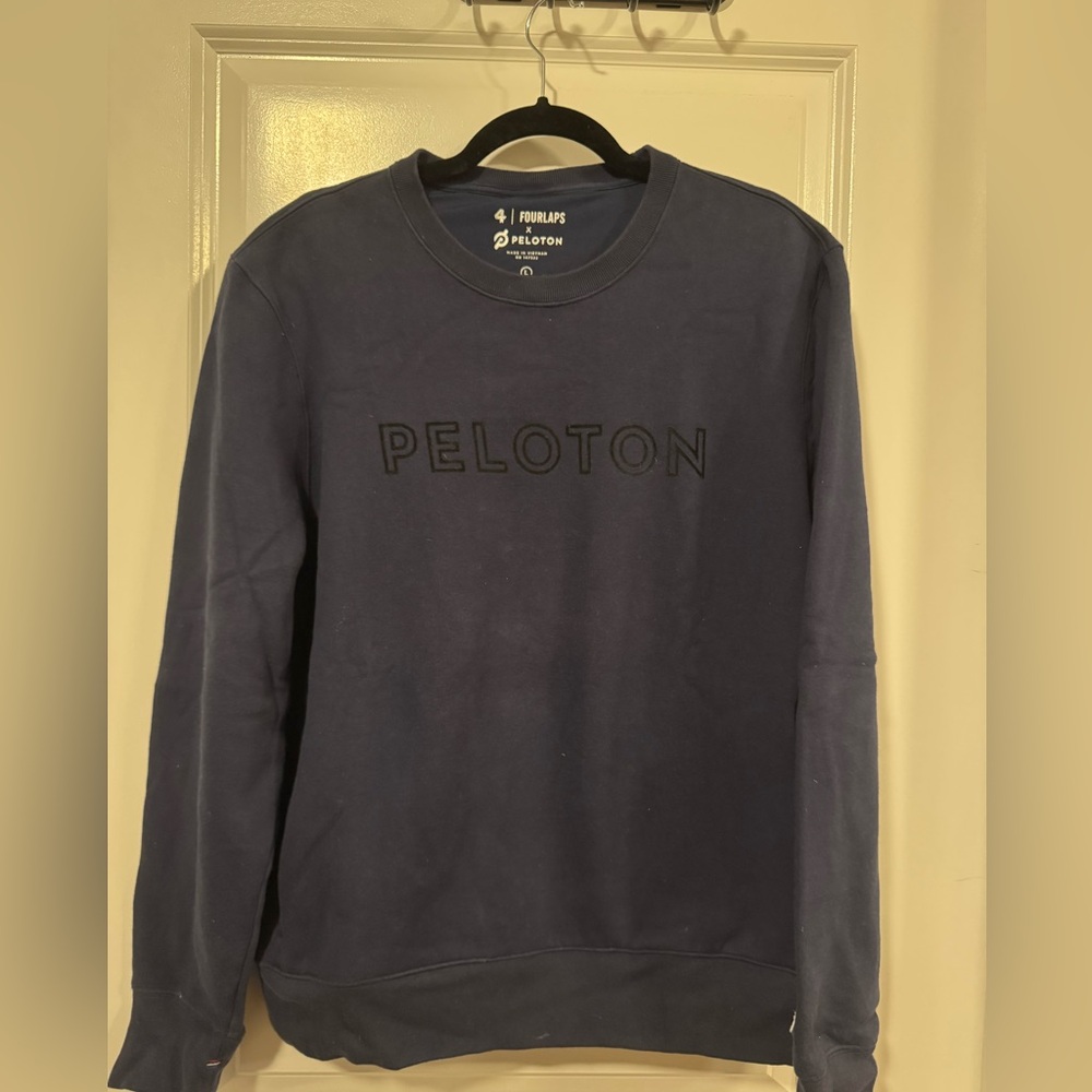 Fourlaps x Peloton Collab Sweatshirt EUC Size XL